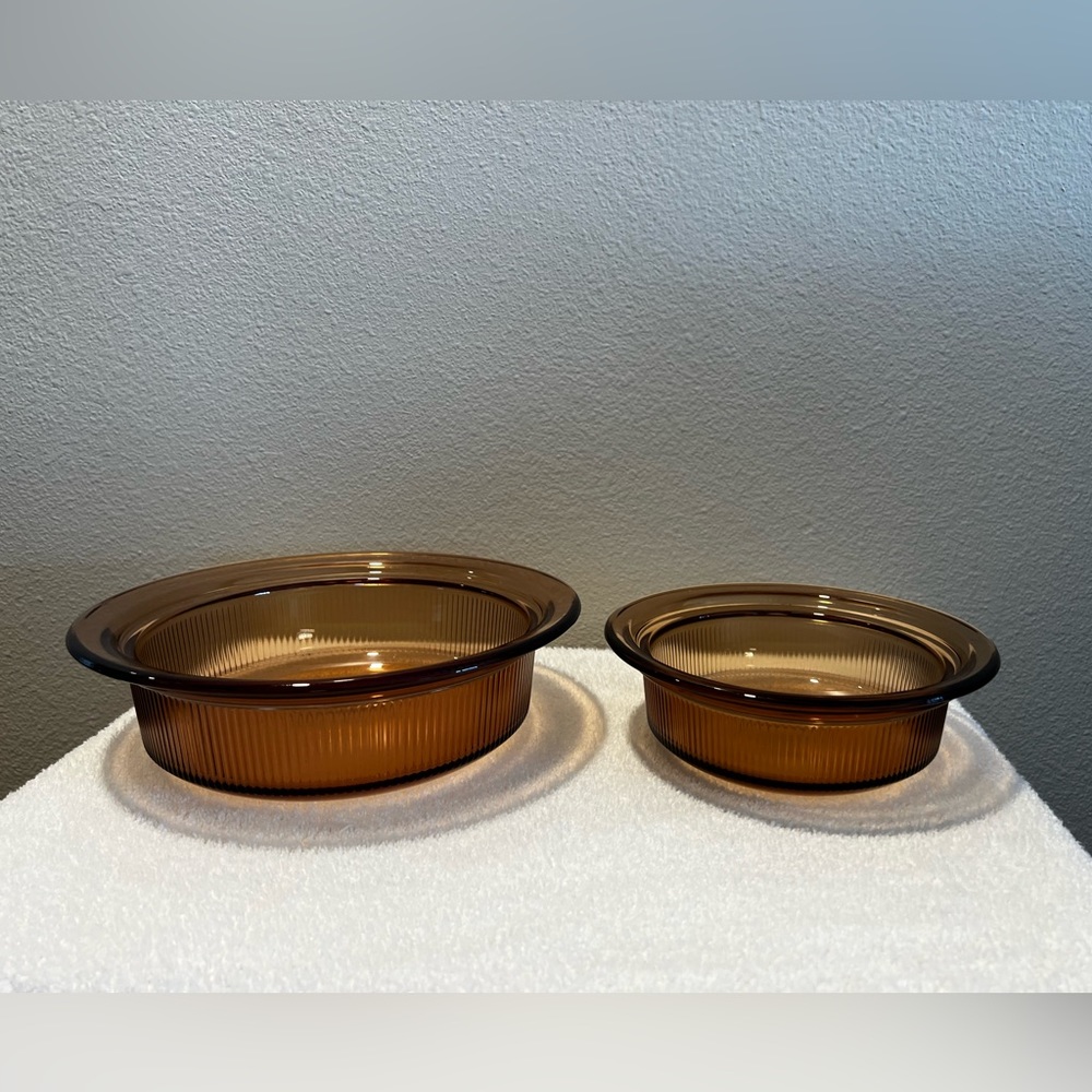 Vision Amber by Corningware Casserole dishes